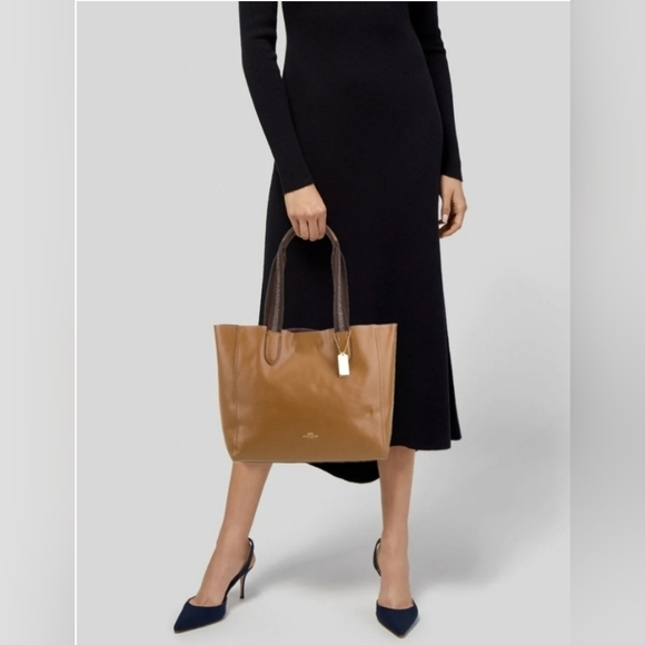 Coach Derby Brown Tote - Picture 2 of 10